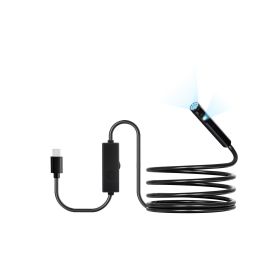 Endoscope Camera with Light, Dual Lens Borescope for Android & IOS, 1920P HD Inspection Camera with 8 + 1 LED Lights, 2X Zoom, 10FT Snake Cable