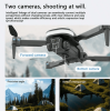 LF662 - Triple Camera - Dual Battery Drone, equipped with LED RGB lights, a large-screen remote control