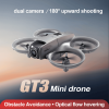 The GT3 mini drone is equipped with an adjustable HD camera (180°), real-time FPV, automatic obstacle avoidance