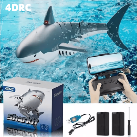4DRC Remote Control Shark Toys with camera