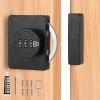 Keyless Combination Cabinet Lock - 3-Digit Security Door Lock for Cabinets, Drawers
