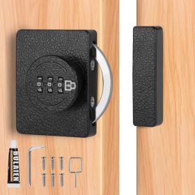 Keyless Combination Cabinet Lock - 3-Digit Security Door Lock for Cabinets, Drawers