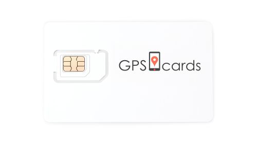 GPS Sim card for Coban GPS-303F with arm/disarm door alarm & shock sensor