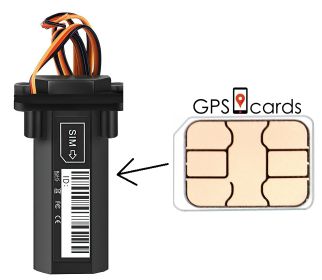 SIM card for Coban Tracker GPS-103B with Door alarm & Nationwide Coverage