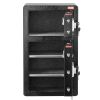 VEVOR Double Doors 4.5 cu.ft Safe Box with Key Lock & Password, Safe Lock Box with Fireproof Bag, Key Rack