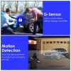1080P FUD 3 Channel WiFi Dash Cam 170° Wide Angle Triple Car Camera With IR Night G-Sensor Motion Detection Loop Recording App Control Support 128G Ma