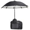 Black Dslr Camera Umbrella Sunshade Rainy Holder For General Camera Photographic; A Rainproof; Sunscreen; Hot Boots Umbrella For The Camera