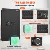 VEVOR 25.59" Tall Wall Safe, 3-Tier Hidden Wall Safe with Keypad, 3 Removable Shelves & 6 Key Holders