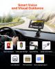 VEVOR GPS Navigator for Car, 7 inch Touch Screen 16GB GPS Navigation System with Built-in Dash Cam, Voice Turn-by-Turn Guidance