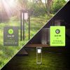 Solar Pathway Lights Outdoor LED Landscape Path Light with Dusk to Dawn Photocell Motion Sensor 1989