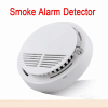(2 Pack) Smoke Alarm Detector Home Fire Safety Sensor Alert Battery Included (Logistics only For USPS.TK/TMEU only For self-pickup)