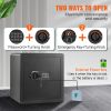 VEVOR Safe, 1.8 Cubic Feet Home Safe, Steel Security Safe with Digital Keypad and 2 Keys, Cabinet Safe with Fire-proof Bag, Protect Cash, Gold