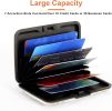 Credit Card Holder, RFID Blocking, Aluminum Alloy Hard Case, Small  Business Metal Wallet for Women Men, Dog