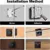 Keyless Combination Cabinet Lock - 3-Digit Security Door Lock for Cabinets, Drawers