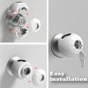 Childproof Door Knob Covers Babyproof (4 Pack) Child Door Locks Door Handle Baby Proofing Door Safety for Kids