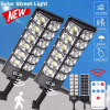 8000LM 8500K LED Solar Street Light 800W Commercial Oudoor Lights Outdoor Waterproof Hight Brightness LED