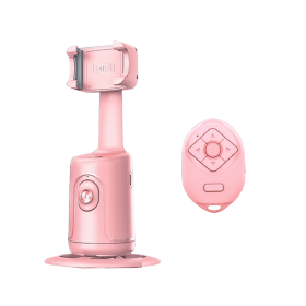 Selfie AI Videographer Auto Motion Hands Free Follow No App Needed (Color: Pink)