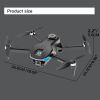 XS8 2.4GHz RC Quadcopter, Foldable Aerial Photography Drone with Obstacle Avoidance & Headless Return Flight