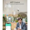 GHome Smart Mini Plug Compatible with Alexa and Google Home, WiFi Smart Outlet Socket Remote Control with Timer Function, Only Supports 2.4GHz Network