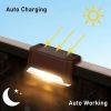 16/32PCS solar outdoor light, spring camping outdoor light, outdoor LED step light, solar charging, suitable for balconies, terraces, stairs, fences