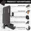 Adjustable Child Safety Door Top Lock Metal Child Proof Door Top Lock for Interior & Exterior & French Door Lock & Unlock from Either Sides for Childp